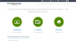 Desktop Screenshot of mrreporting.com