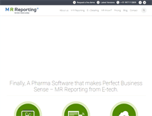 Tablet Screenshot of mrreporting.com